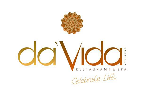 Branding work for da'Vida Restaurant and Spa, Anguilla