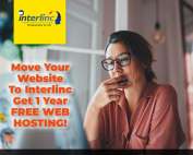 Move your website to Interlinc Communications and get one year of free website hosting!