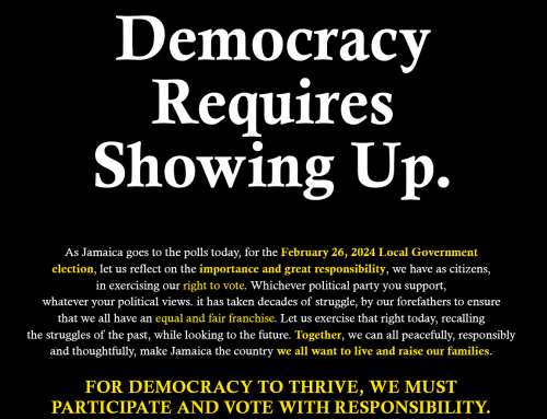 Democracy Requires Showing Up