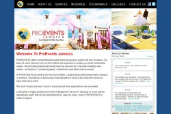 Proevents Website Design