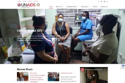 UNAIDS Caribbean website