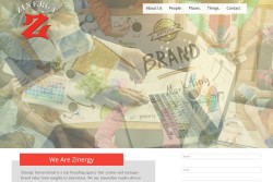 web site for Zinergy International by Interlinc Communications