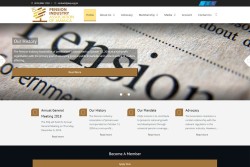 Pension Industry Association of Jamaica website development