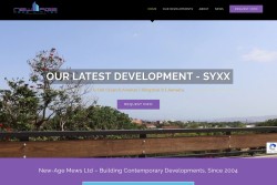 New age mews website design and development