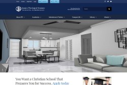 Jamaica Theological Seminary web site development. E-Learning LearnPress WordPress website design. Interlinc Communications creative website developers